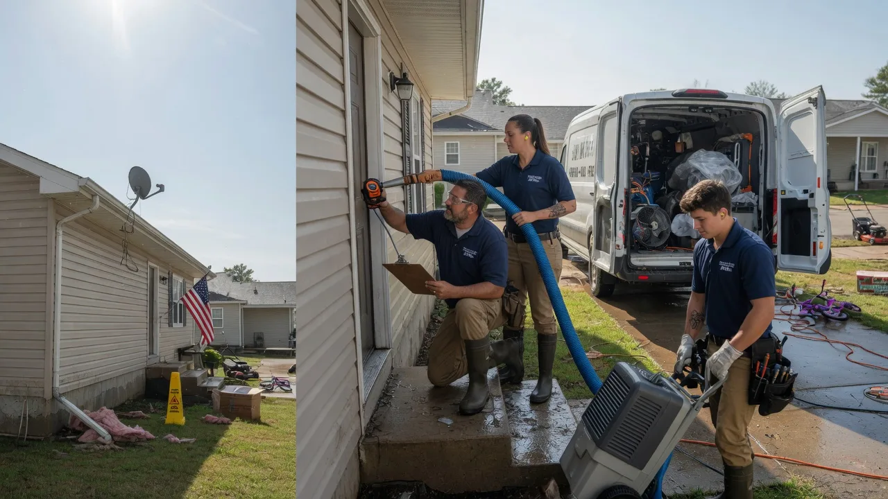 Ceiling Water Damage Restoration in Aston, PA near me